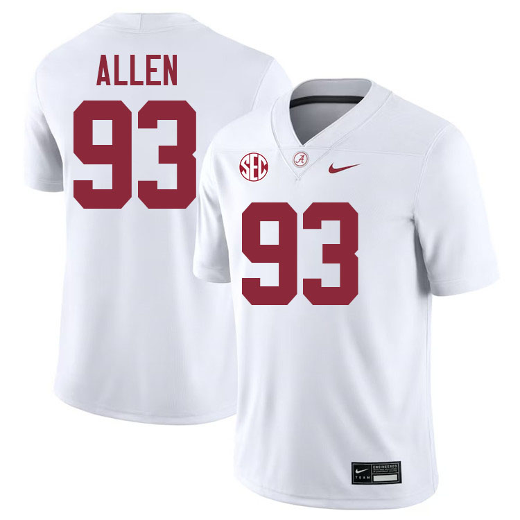 Jonathan Allen Alabama Jersey,University Of Alabama Crimson Tide Football Jersey,Uniforms-White